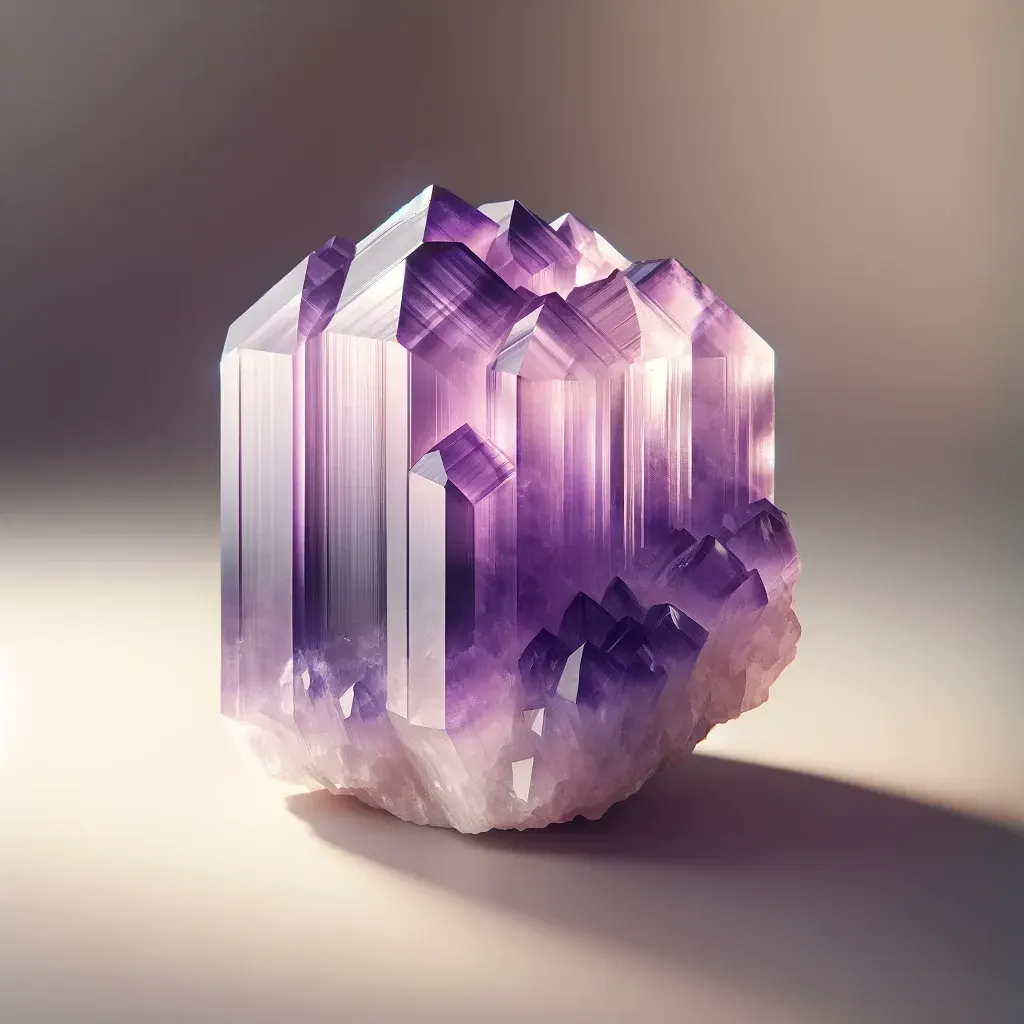 Purple Fluorite Gem