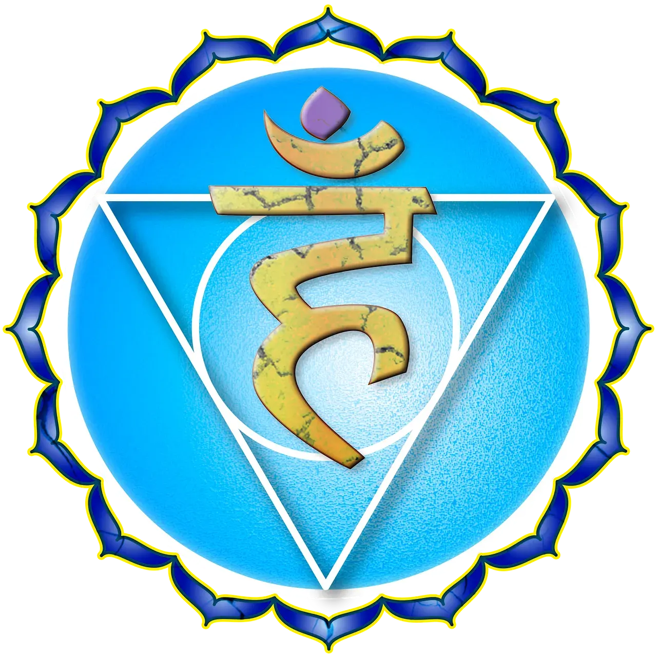 Throat Chakra Symbol